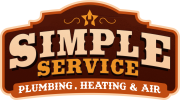 Simple Service Plumbing Logo