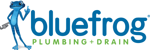 bluefrog Plumbing + Drain of San Antonio Logo