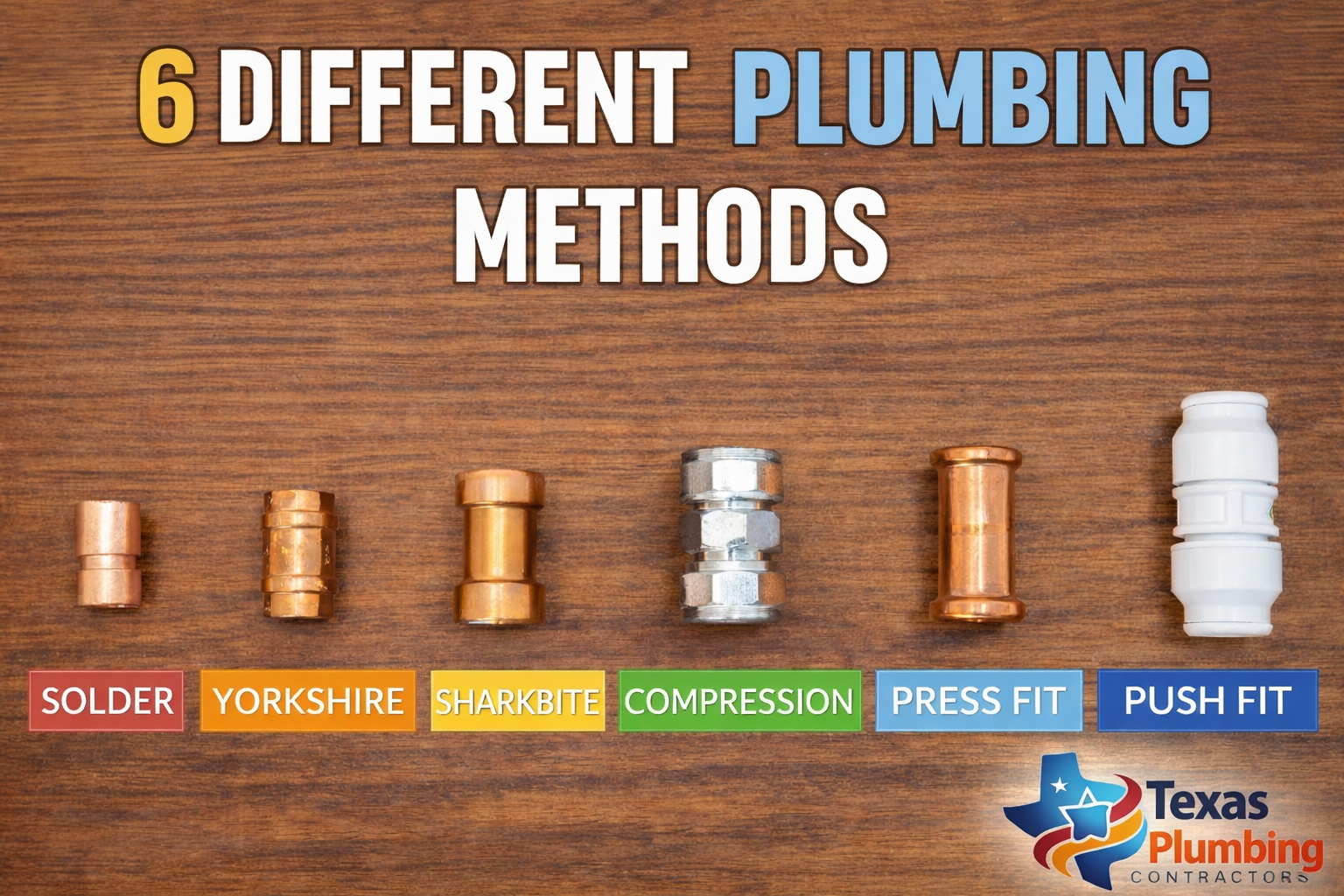Different plumbing methods