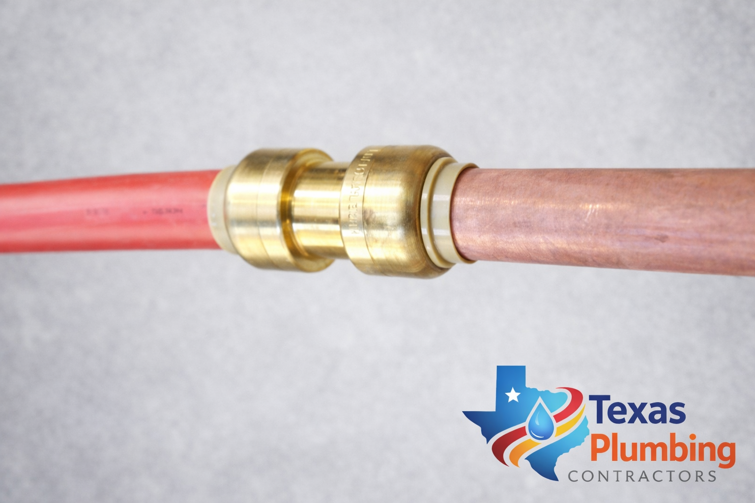 Copper to PVC pipe connection