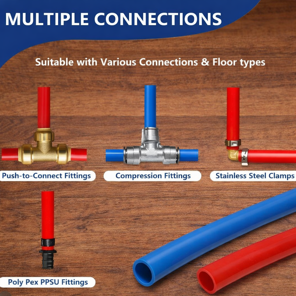 Pipe connection and repair work