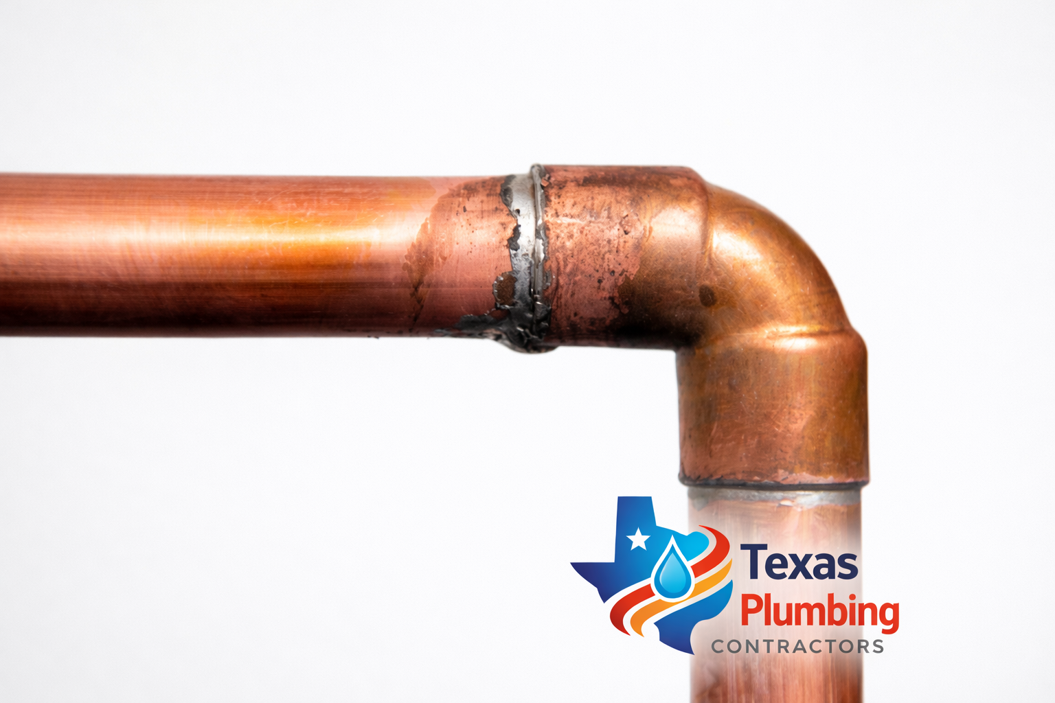 Soldered elbow pipe fitting